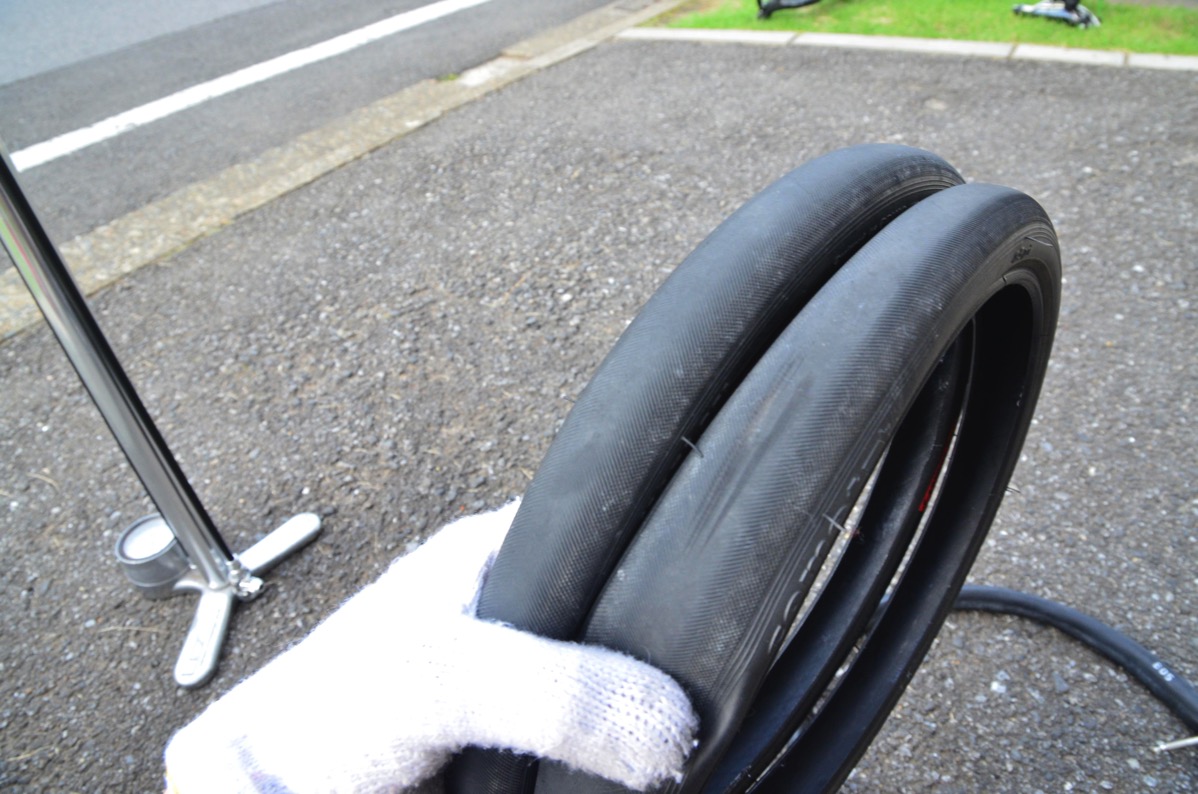 【DAHON Curve D7のタイヤ変更】また会う日までPrimo Comet、こんにちはSchwalbe Marathon Racer