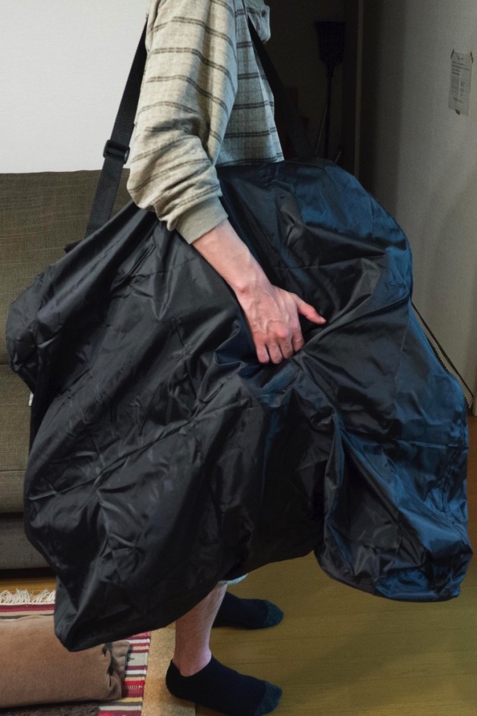 輪行カバーはダメらしいので輪行袋「DAHON Slip Bag 20″」を購入してみた【その2】