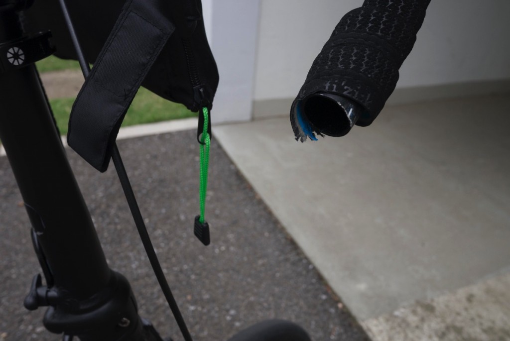 DAHON Curve D7のバーテープをLizard Skinsに交換したよ