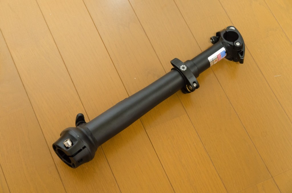 DAHON Curve D7のハンドルポストを伸縮タイプに変更してみた【その1パーツ紹介編】