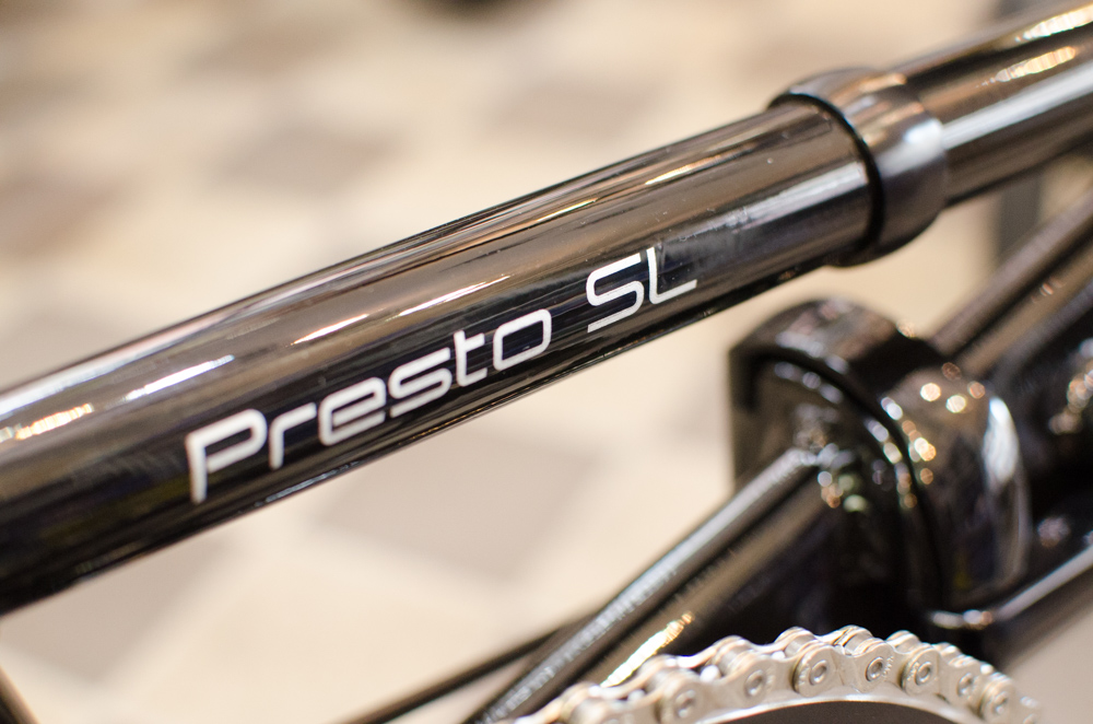 なんだか素敵なDAHON Presto SLが橋輪にあるらしいですよ