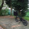 カゴを装着!なんと気軽にママチャリにもなる折りたたみ自転車DAHON Curve D7