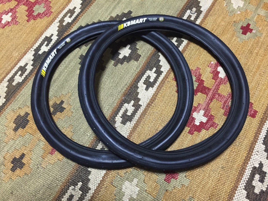 16インチ(305)のDAHON Curve D7用に最軽量タイヤ発見か!?KENDA KSMART 32-305を手に入れた!