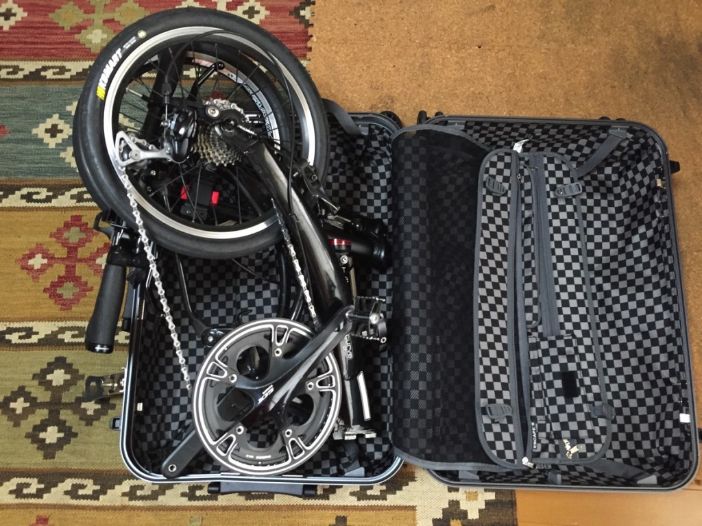 折りたたみ自転車DAHON Curve D7をスーツケースに入れてみた!