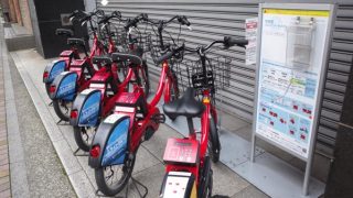 NTTドコモが主催しているバイクシェアで東京散歩をした