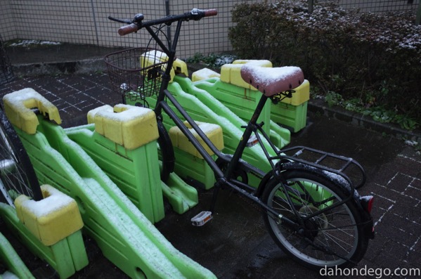 極寒の冬にミニベロで100kmサイクリングをするって本当ですか?