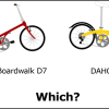 DAHON RouteとDAHON Boardwalk D7どちらを買うと幸せになれるか?