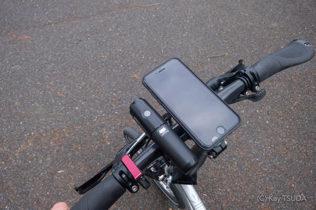 自転車にカーナビ搭載か?iPhoneのライドケースを試す