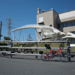 道の駅和田浦WA・O!大迫力!シロナガスクジラ模型と記念撮影をしよう!